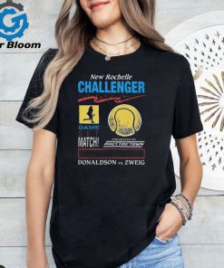 New rochelle challenger game set match presented by phil’sire town shirt