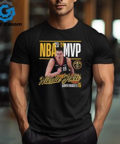 Nikola Jokic Denver Nuggets Fanatics Branded 2024 NBA MVP Drive & Kick T Shirt