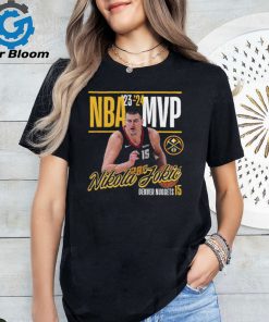 Nikola Jokic Denver Nuggets Fanatics Branded 2024 NBA MVP Drive & Kick T Shirt