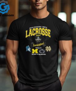 Official 2024 NCAA Division I Men’s Lacrosse The Road To Philadelphia Shirt