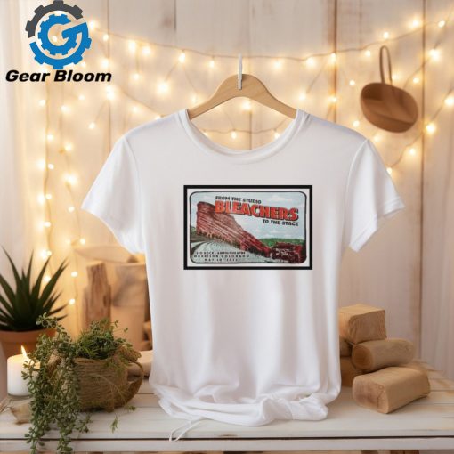 Official Bleachers May 20 2024 Red Rocks Amphitheatre Morrison CO Poster shirt