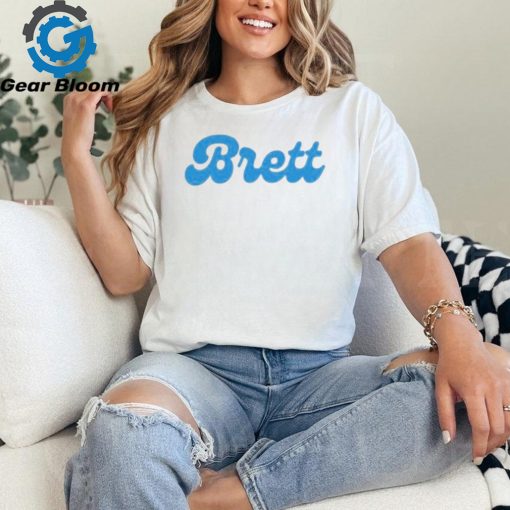 Official Brett Text Logo Shirt