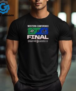 Official Dallas Stars vs Vancouver Canucks 2024 NHL western conference Final Shirt