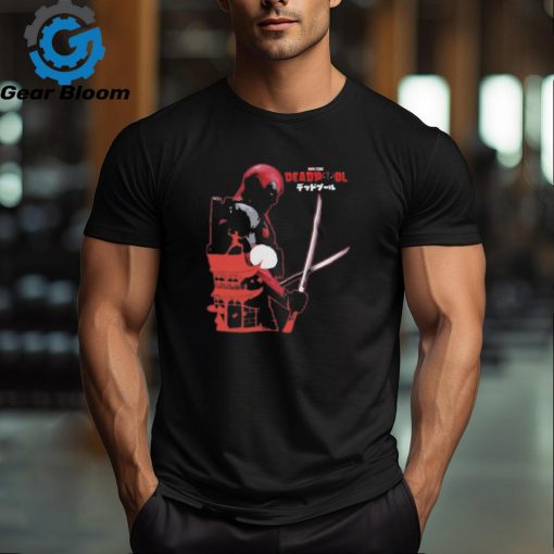 Official Deadpool New Movie Poster Japanese Style T Shirt