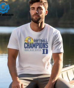 Official Duke Blue Devils 2024 ACC Softball Conference Tournament Champions Base Stealer Shirt