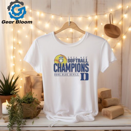 Official Duke Blue Devils 2024 ACC Softball Conference Tournament Champions Base Stealer Shirt