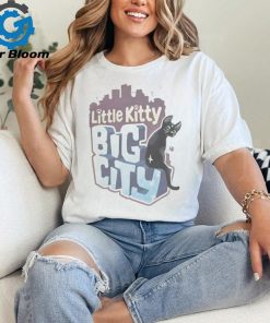 Official Little Kitty, Big City Gildan shirt