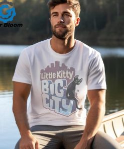 Official Little Kitty, Big City Gildan shirt