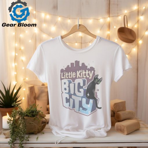 Official Little Kitty, Big City Gildan shirt