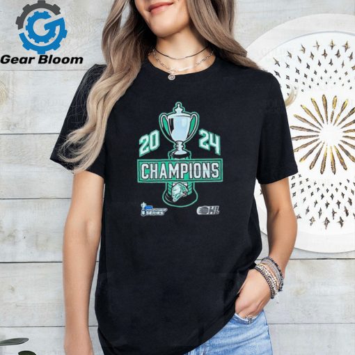 Official London Knights Hockey 2024 OHL Champions shirt