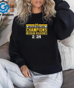 Official Michigan Wolverines 2024 College Football Playoff Champions shirt