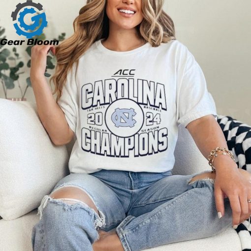 Official North Carolina Tar Heels 2024 ACC Baseball Regular Season Champions shirt