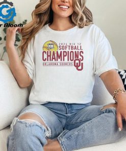 Official Oklahoma Sooners 2024 Big 12 Softball Conference Tournament Champions Base Stealer T Shirt