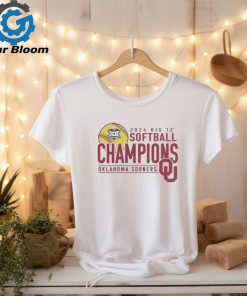 Official Oklahoma Sooners 2024 Big 12 Softball Conference Tournament Champions Base Stealer T Shirt