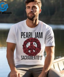 Official Pearl Jam In Sacramento, CA On May 13 2024 Event Shirt