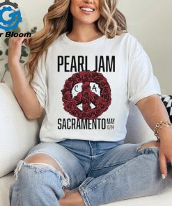 Official Pearl Jam In Sacramento, CA On May 13 2024 Event Shirt