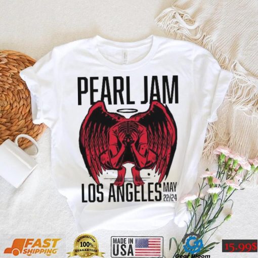 Official Pearl Jam May 22 2024 Kia Forum Los Angeles Shirt