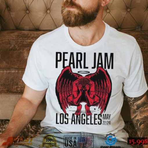 Official Pearl Jam May 22 2024 Kia Forum Los Angeles Shirt