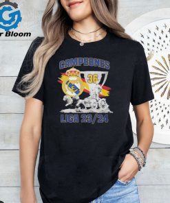 Official Read Madrid Hala Madrid 2023 2024 La Liga Champions T Shirt