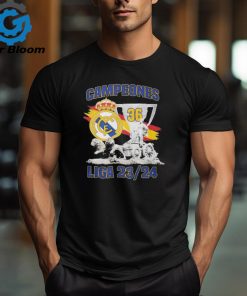 Official Read Madrid Hala Madrid 2023 2024 La Liga Champions T Shirt