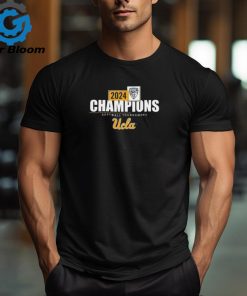 Official UCLA Bruins 2024 PAC 12 Softball Conference Tournament Champions Locker Room T Shirt