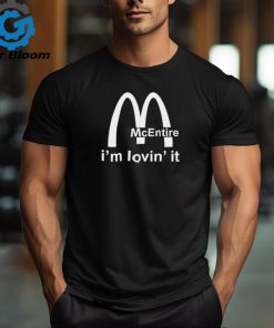 Official arkansas Razorbacks Will McEntire I’m lovin It Jersey T Shirt