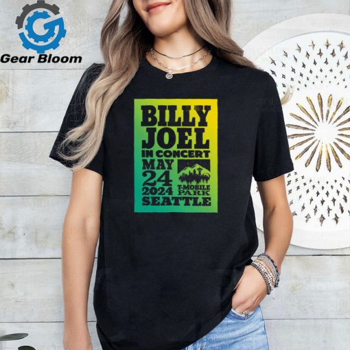 Official billy Joel 5 24 24 MSG Seattle Event Poster Shirt