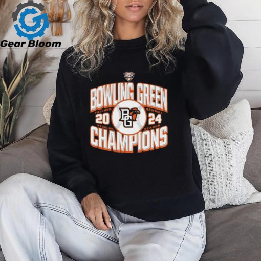 Official bowling Green 2024 Baseball Regular Season Champs Brown Shirt