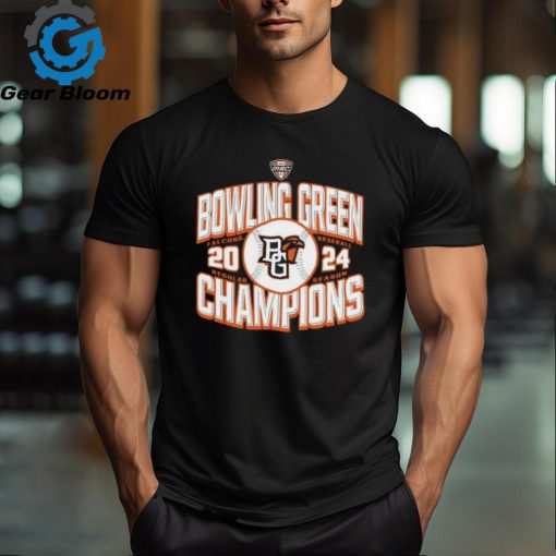 Official bowling Green 2024 Baseball Regular Season Champs Brown Shirt