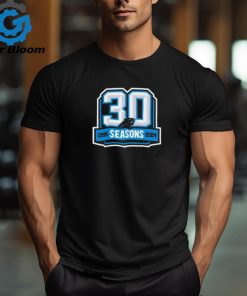 Official carolina Panthers 30Th Anniversary Logo Shirt