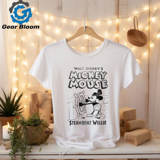 Official disney Mickey Mouse Steamboat Willie Shirt