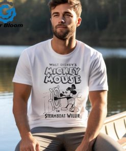 Official disney Mickey Mouse Steamboat Willie Shirt