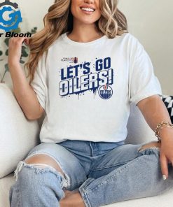 Official edmonton Oilers 2024 Stanley Cup Playoffs Slogan T Shirt