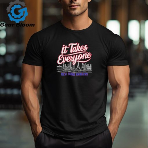 Official it Takes Everyone New York Rangers Hockey Shirt