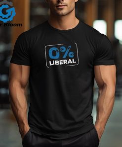 Official john Lydon Wearing 0%Liberal T Shirt