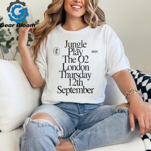 Official jungle Sept 12, 2024 The O2, London, UK Shirt