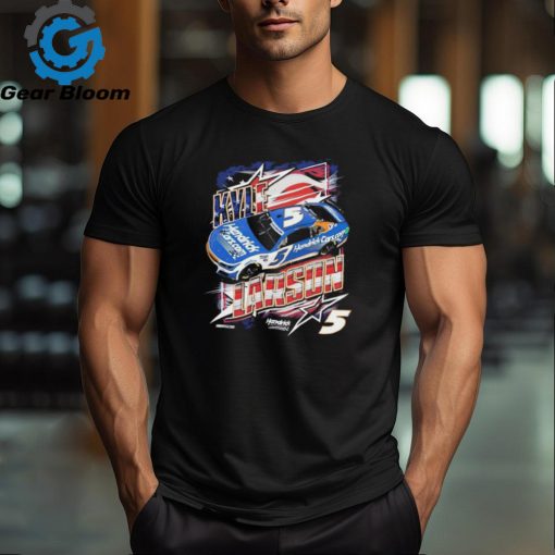 Official kyle Larson #5 HendrickCars.com Patriotic Car T shirt