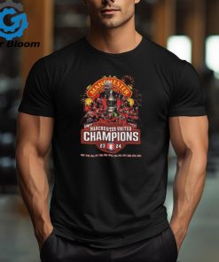 Official manchester United FA Cup Champions 23 24 T Shirt