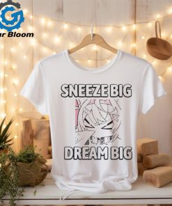 Official mococo Sneeze Big Dream Big Shirt