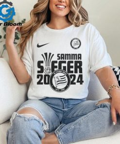 Official sK Sturm Graz Samma Sieger 2024 Cup Finale Tour shirt