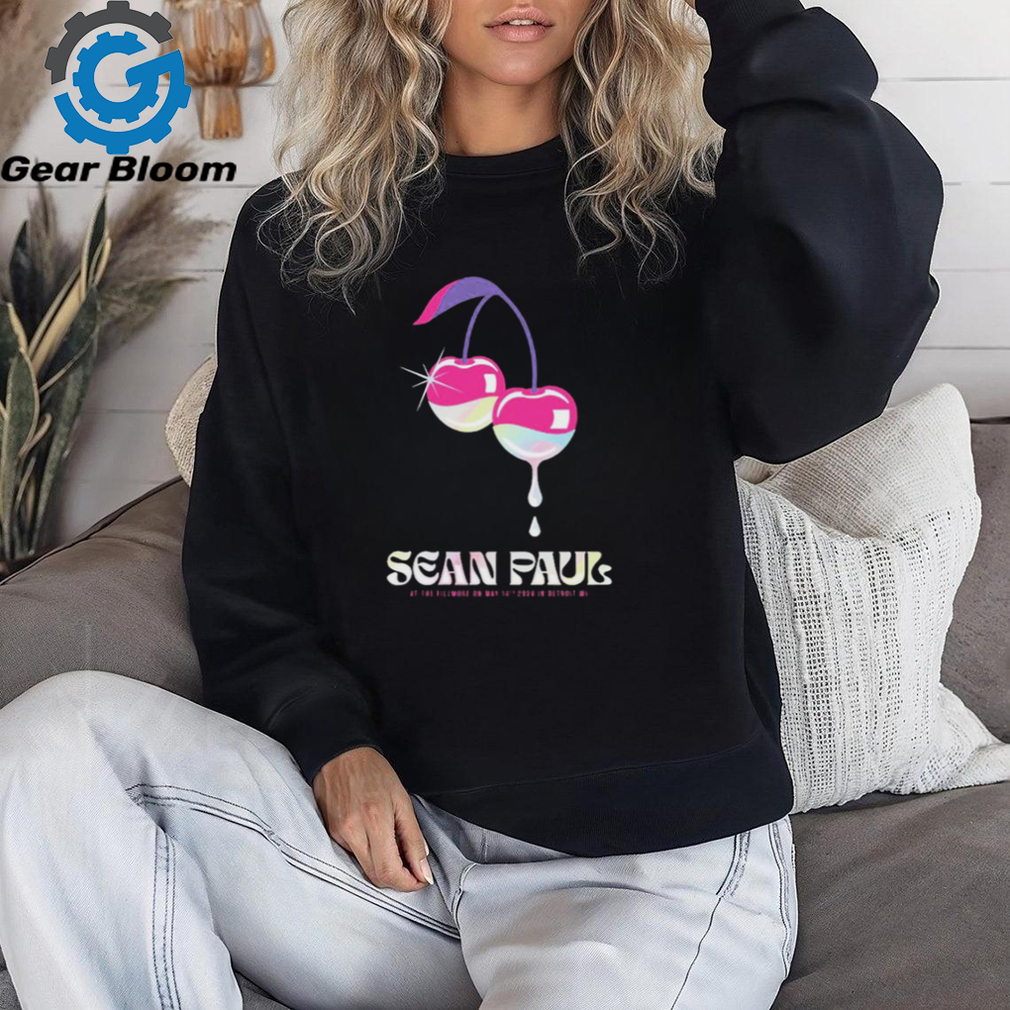 Official sean Paul The Fillmore Detroit May 14th, 2024 Event Shirt Official sean Paul The Fillmore Detroit May 14th, 2024 Event Shirt