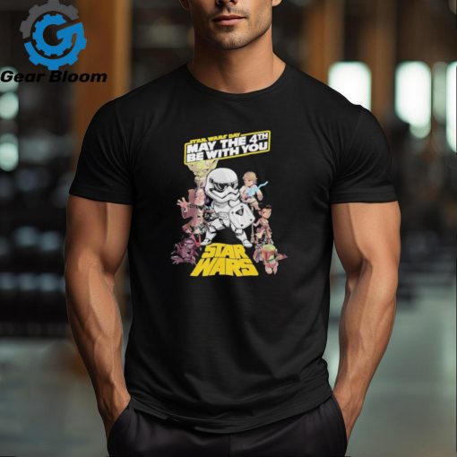 Official star Wars Day May The 4th Be With You Fan T Shirt