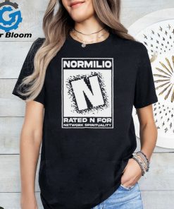 Original Normilio Rated N For Network Spirituality Shirt