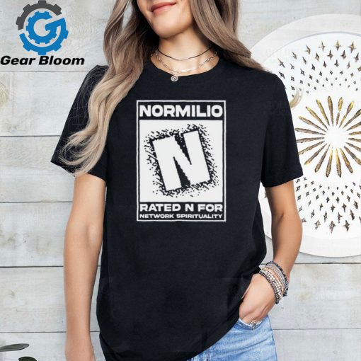 Original Normilio Rated N For Network Spirituality Shirt