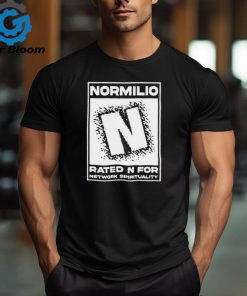 Original Normilio Rated N For Network Spirituality Shirt