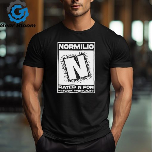 Original Normilio Rated N For Network Spirituality Shirt