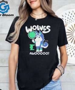 Original Wolves Awoo Bluey 2024 shirt