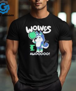 Original Wolves Awoo Bluey 2024 shirt