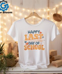 Paper Airplane Happy Last Day Of School Teacher T Shirt