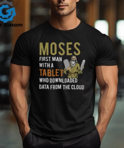 Passover Moses Tablet Data Cloud T Shirt